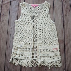 Girls' Crochet Vest